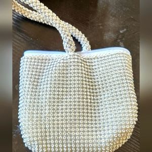 Small Silver Bag
